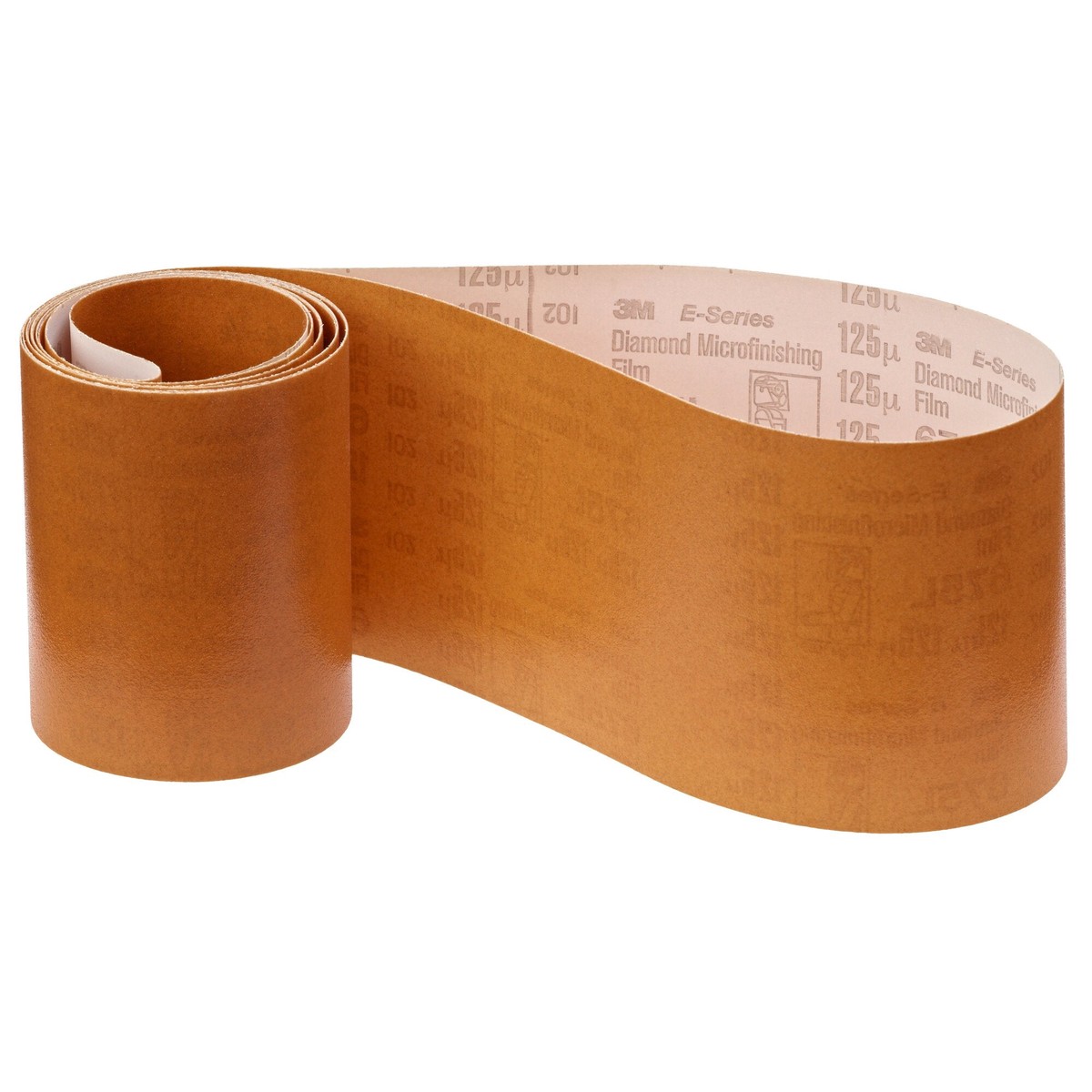 3M Diamond Microfinishing Film Belt 675L 9 Mic 5MIL Light Green 1 inx 30 in
