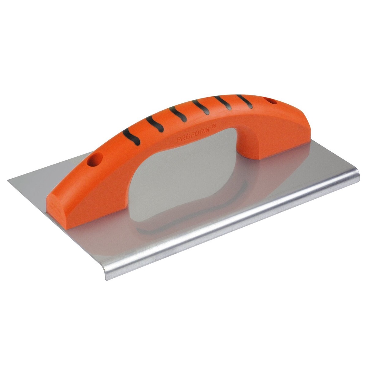 Kraft Tool CF904PF 10 x 6 34R Stainless Steel Hand Edger with ProForm Float Handle