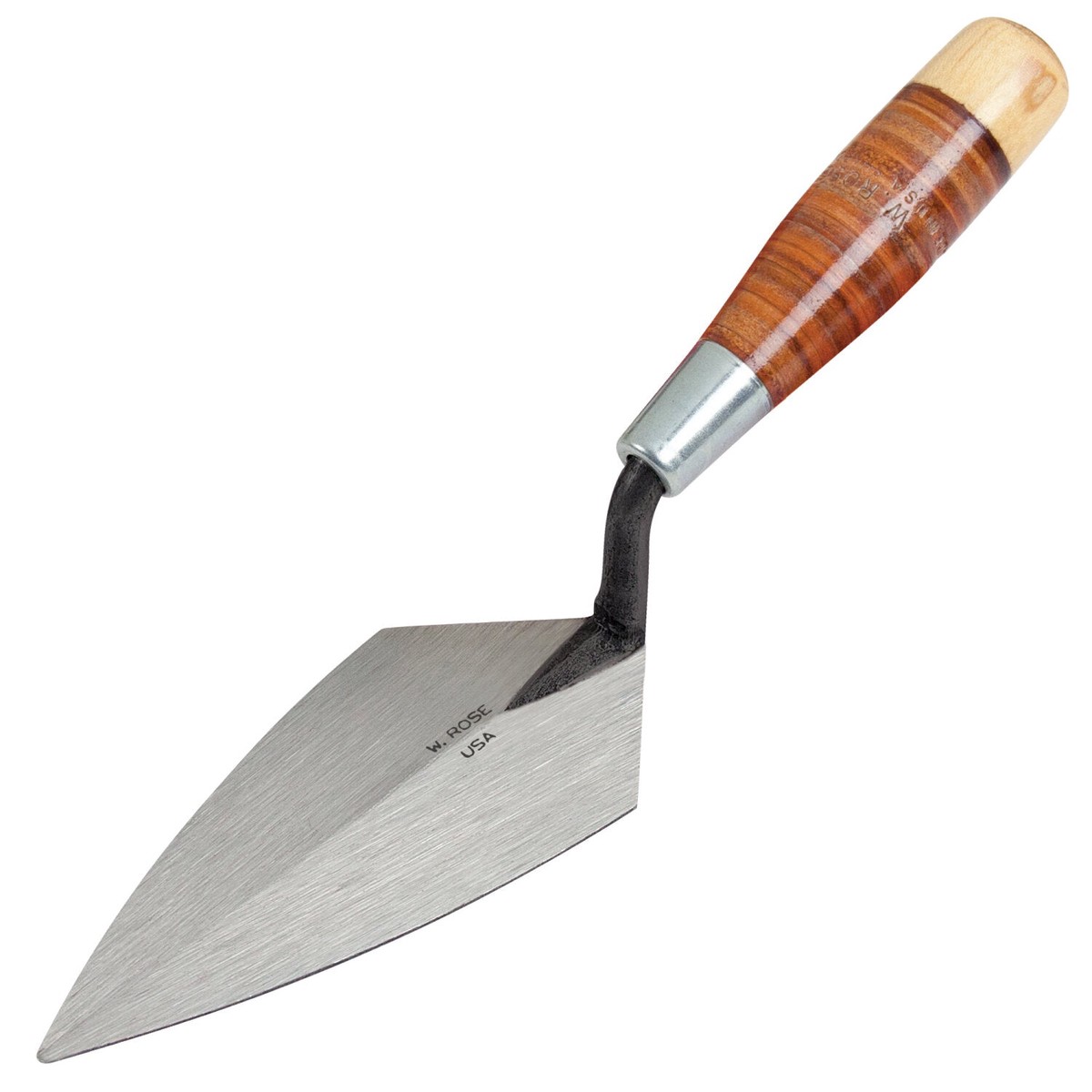 WRose RO50-5L 5 x 2-12 Pointing Trowel with Leather Handle