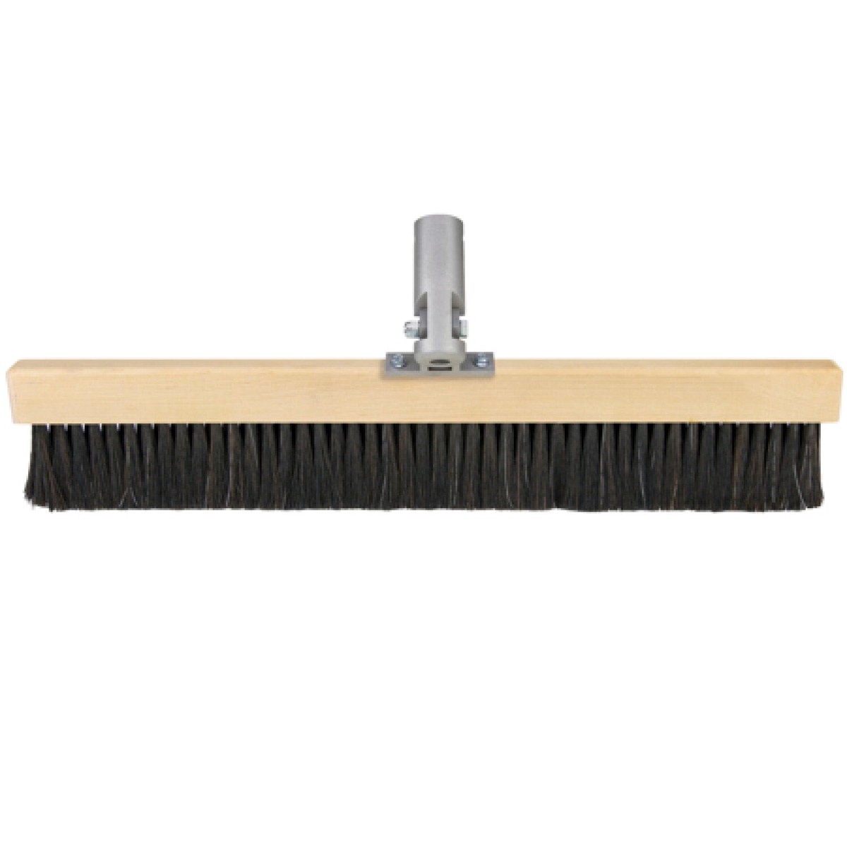 Gator Tools GF11619 48 Fine Synthetic Horsehair Broom with Single Tilt Bracket
