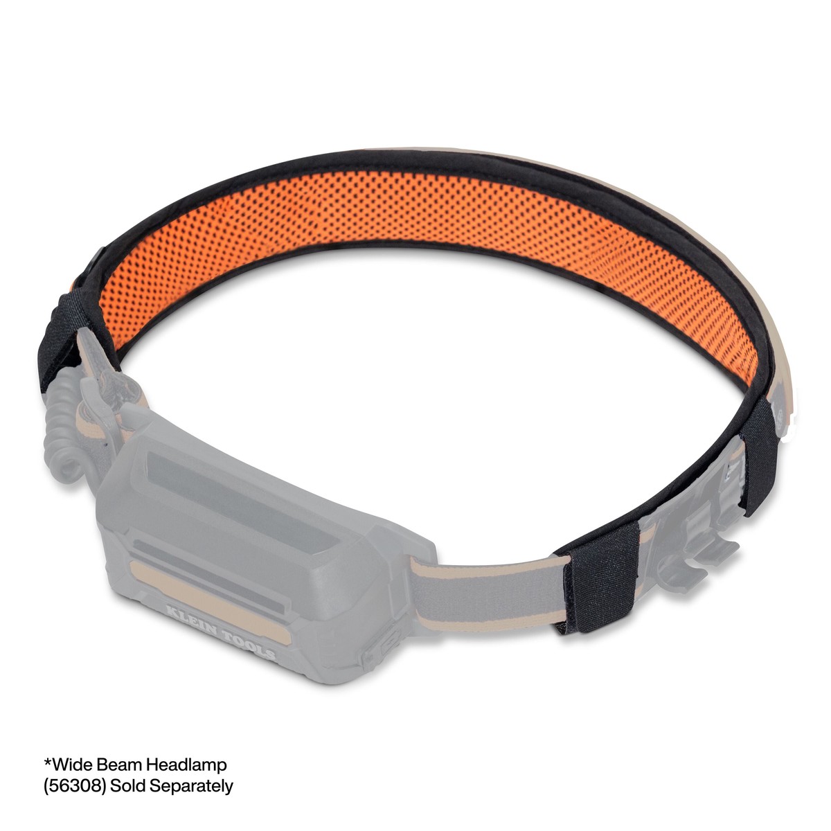 Klein Tools WBHLSWTBND Wide-Beam Headlamp Sweatband Replacement 3-Pack