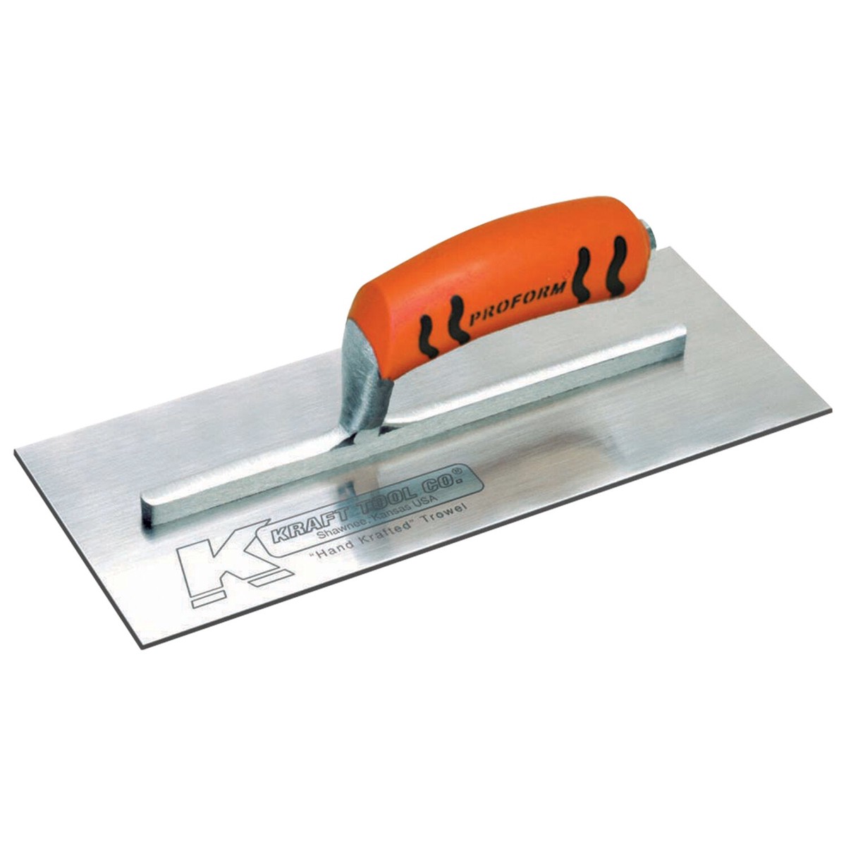 Kraft Tool DW521SSPF 12 x 4-12 Stainless Steel Drywall Trowel with ProForm Handle