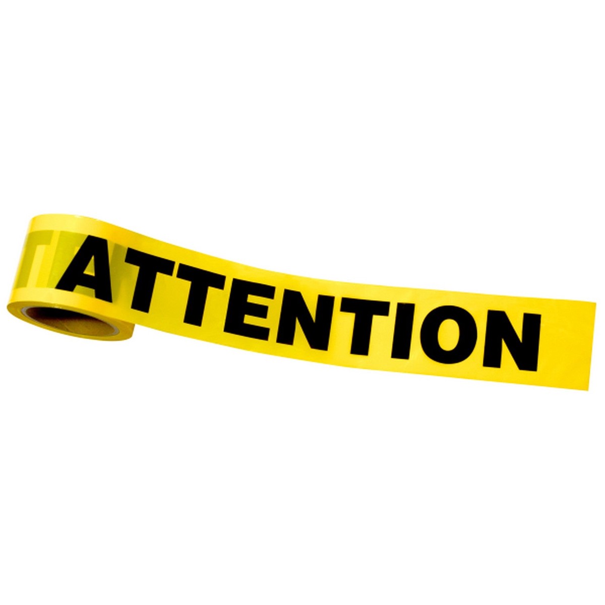 Johnson 40-0821 Standard Yellow Attention Tape - 3 x 300