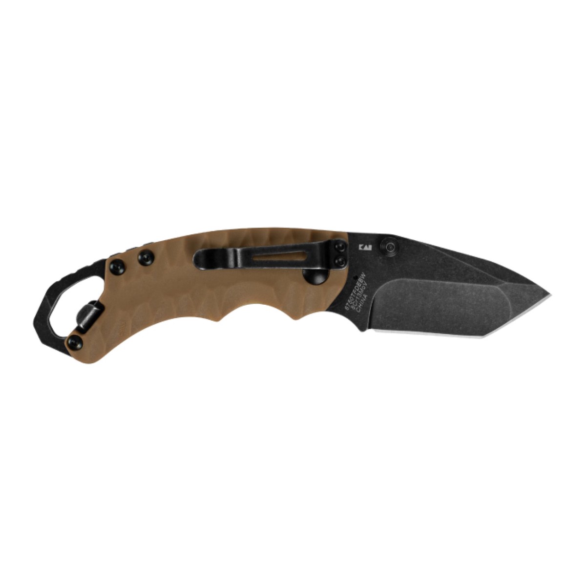 Kershaw 8750TTANBW Shuffle II - Tanto Tan BlackWash