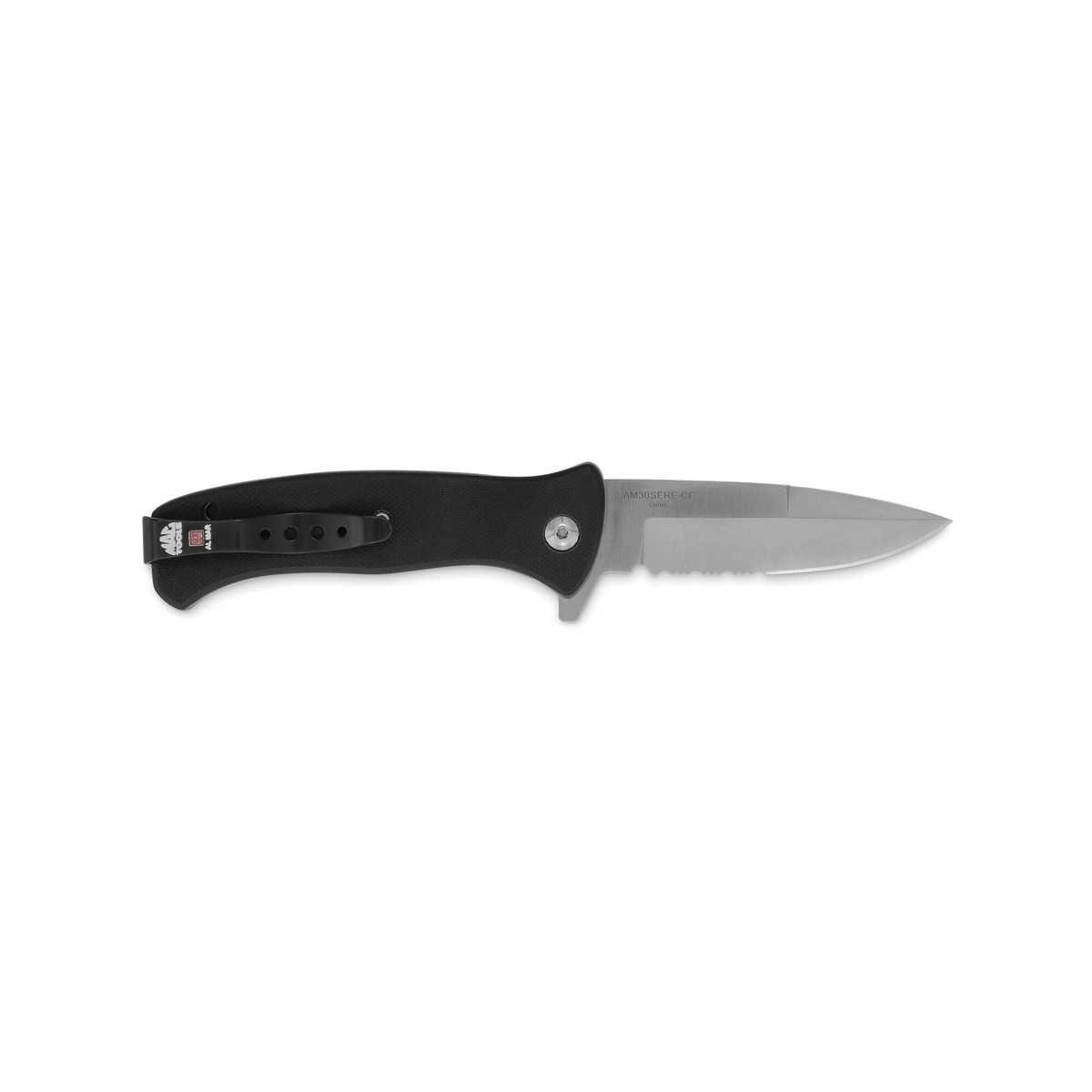 Serrated Edge Al Mar SERE Molded Folding Knife - 30