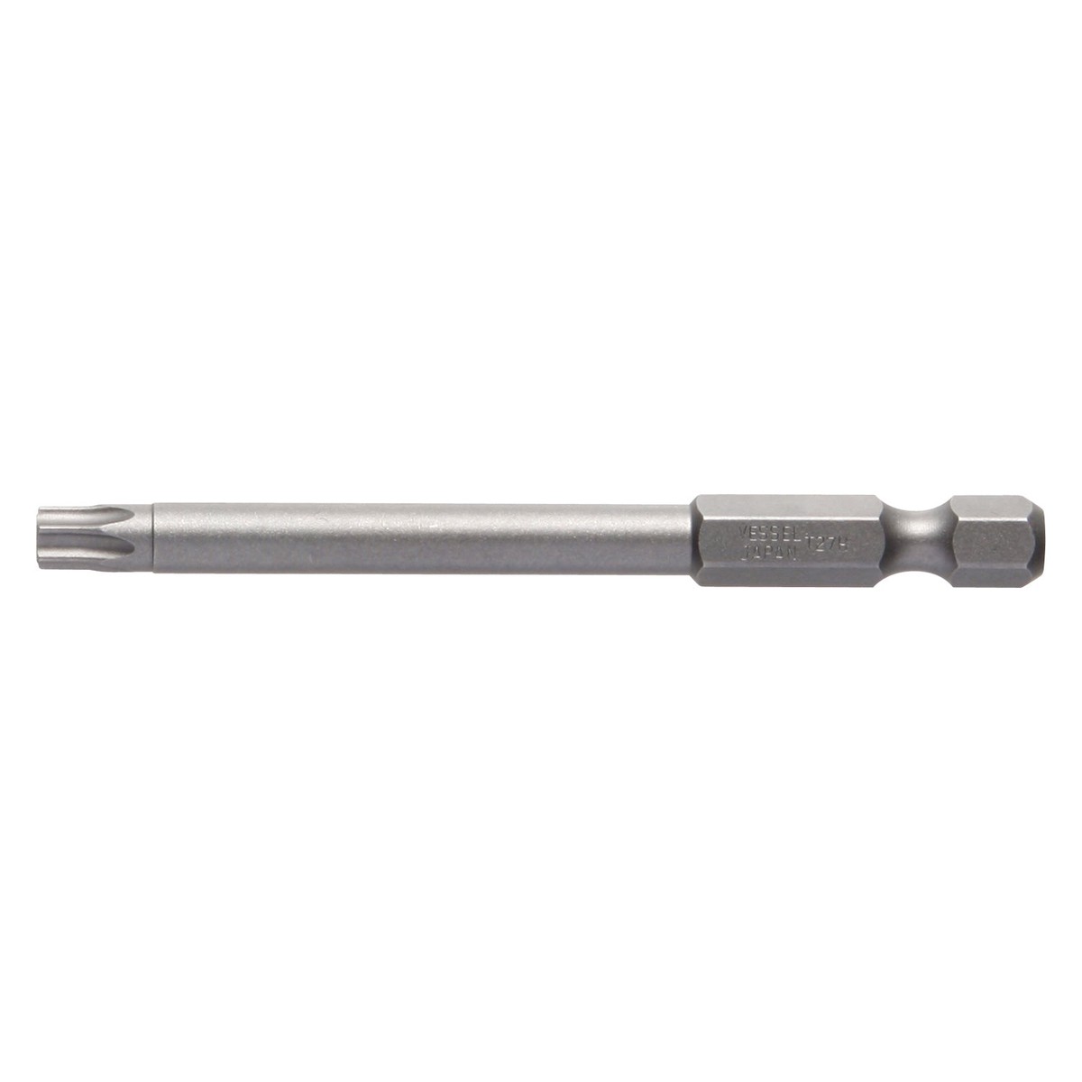 Vessel B35T27H75HP1 POWER BIT 14 Hex B T27Hx75H Tamper-proof Torx