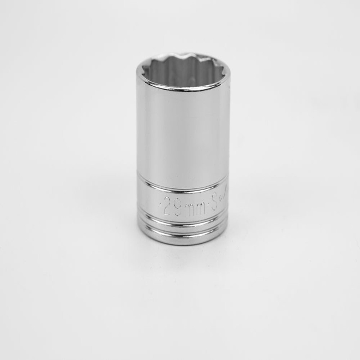 29 mm 12 Drive 12 Point Metric Standard Chrome Socket