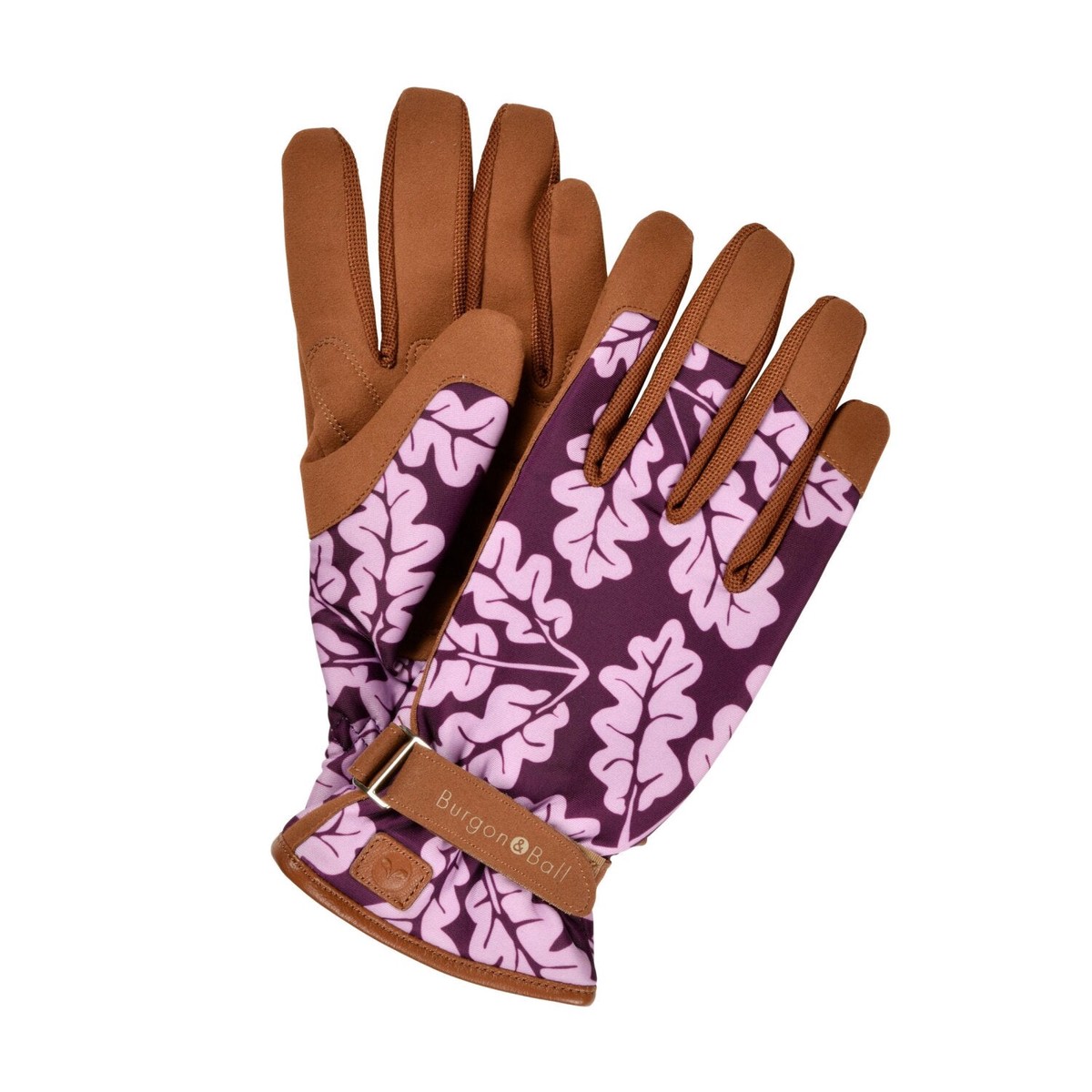 Corona GLOOAKPLUMML Love the Glove Garden Gloves Oak Leaf Plum MediumLarge