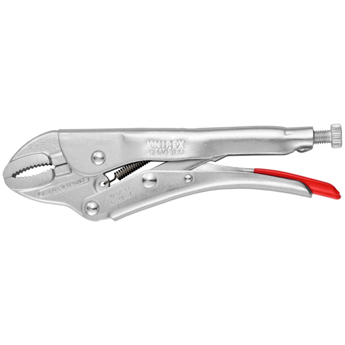 Knipex 41 04 180 SBA 7 14 Grip Pliers-Round Jaws