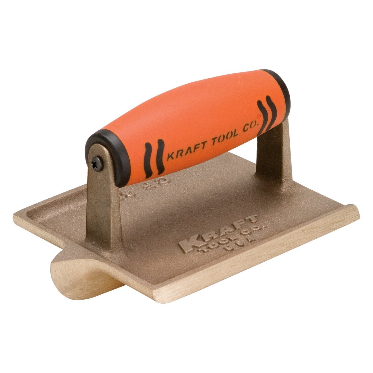 Kraft Tool CF319PF 6 x 6 38R Bronze Hand Groover with ProForm Handle