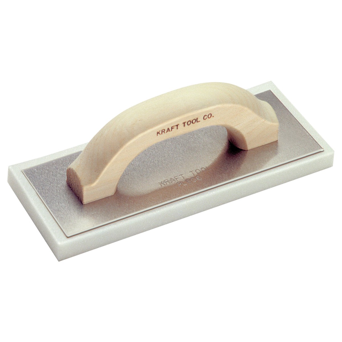Kraft Tool PL605 12 x 4 x 34 Super Poly-Foam Float with Wood Handle