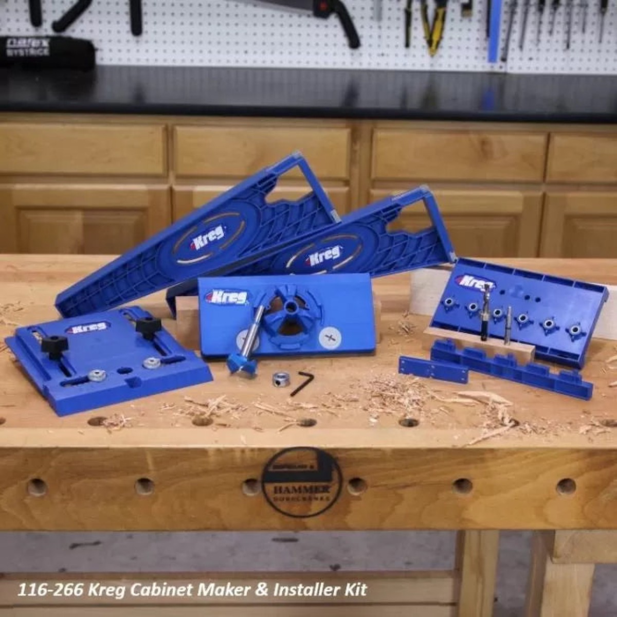 Kreg 4-Pc Cabinet Maker Installer Kit
