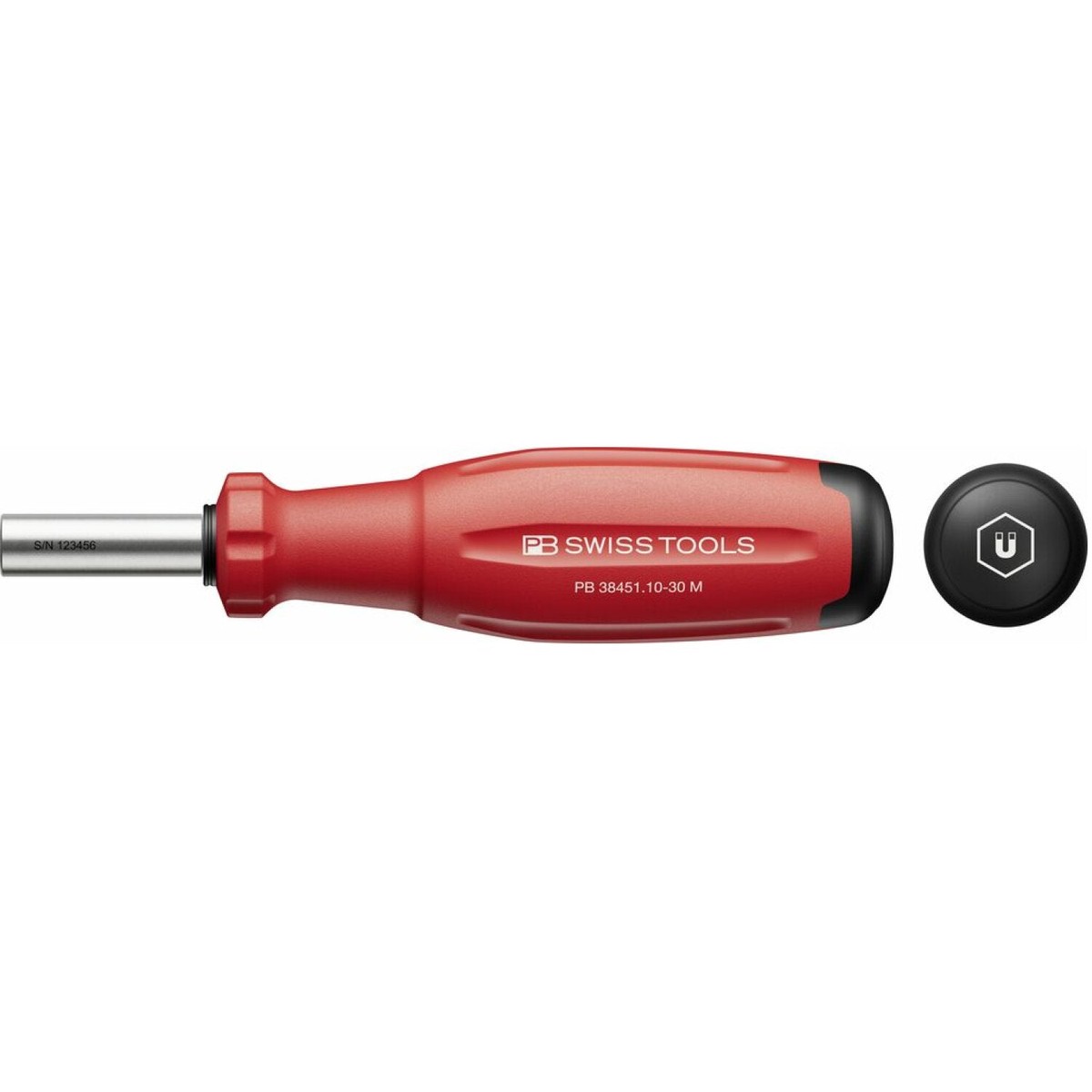 PB Swiss PB 3845110-30 M SwissGrip Evo Bit Holder For C6E6 Bits - 141mm
