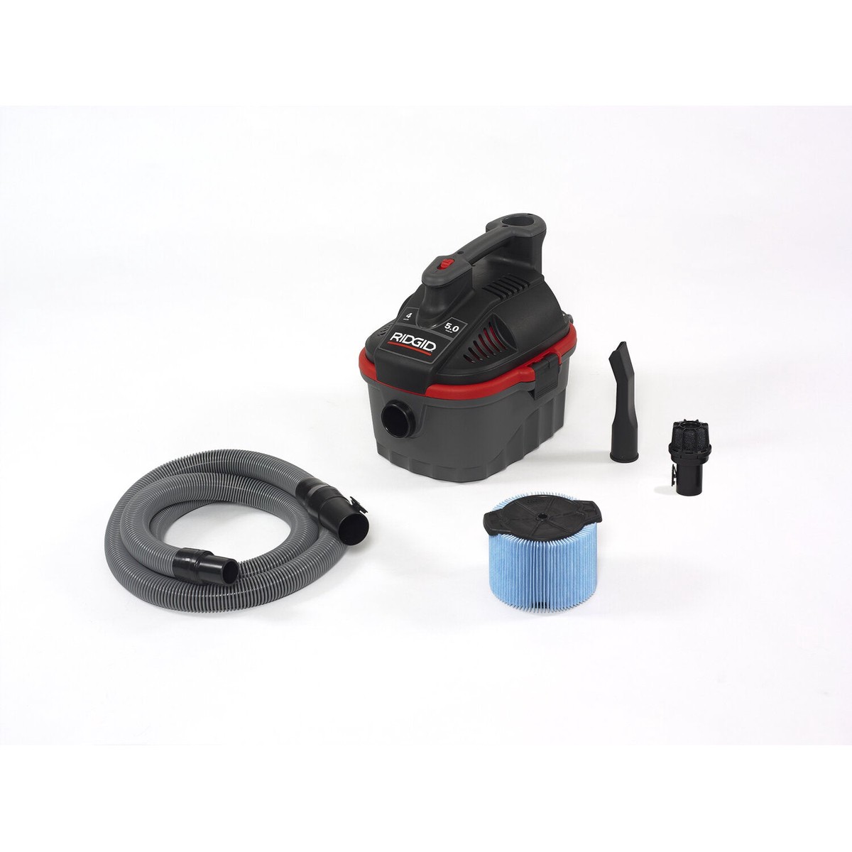 Ridgid 50313 4 Gallon Portable WetDry Vac (4000RV)