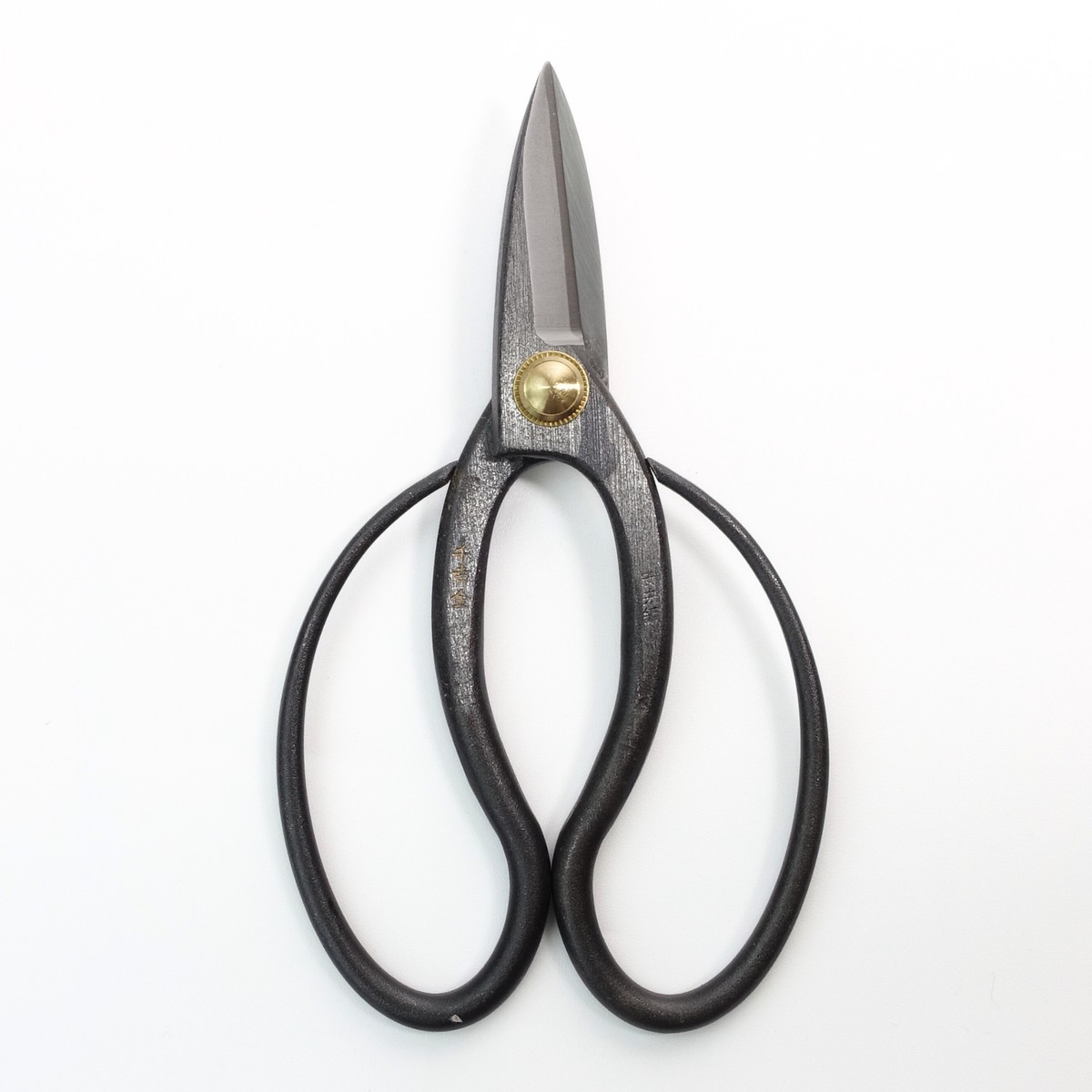 Senkichi Gold Bonsai Okubo Shears 180mm General Pruning Scissors for Branch Trimming