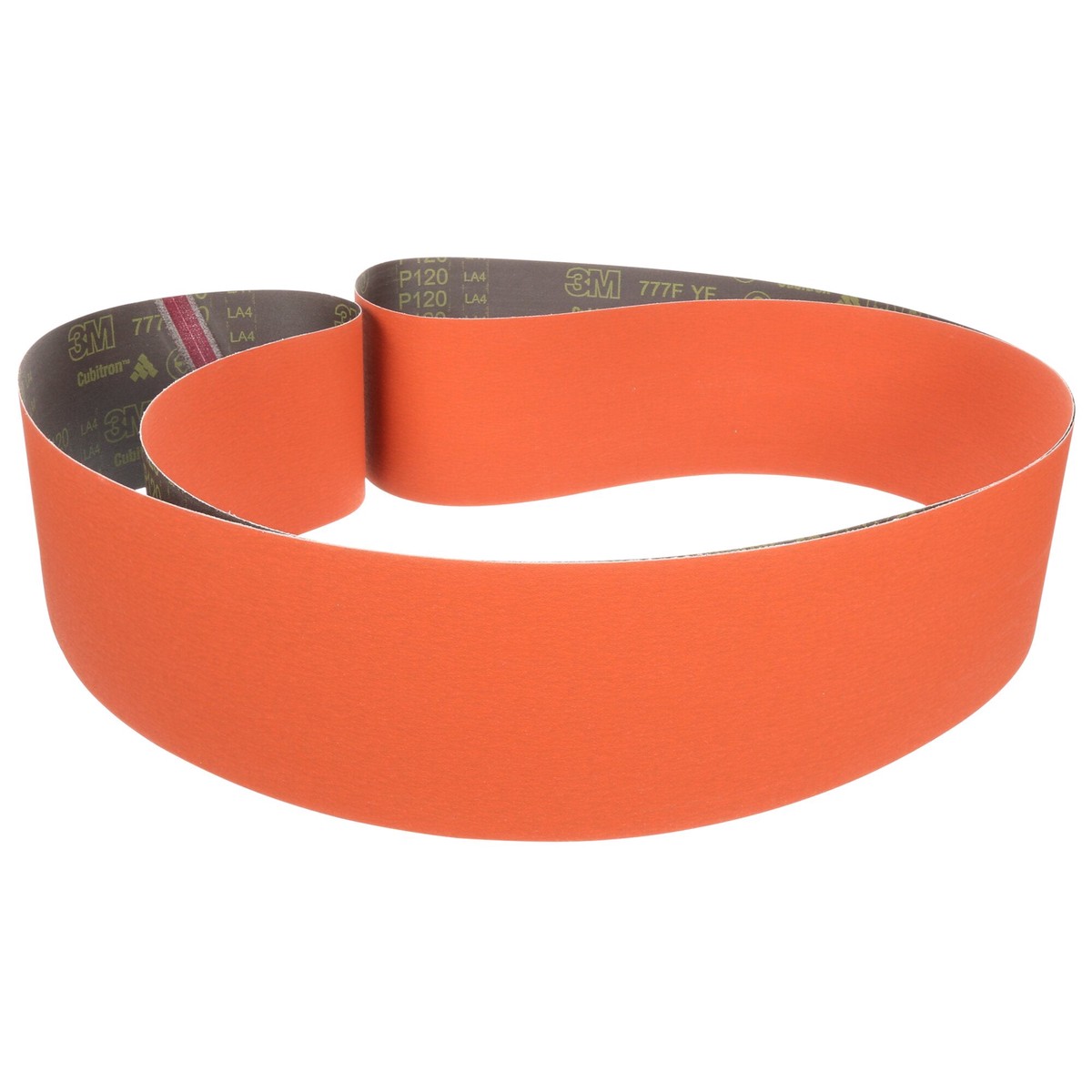 3M Cloth Belt 777F P120 YF-weight 38 in x 18 in Fabri-lokSingle-flex
