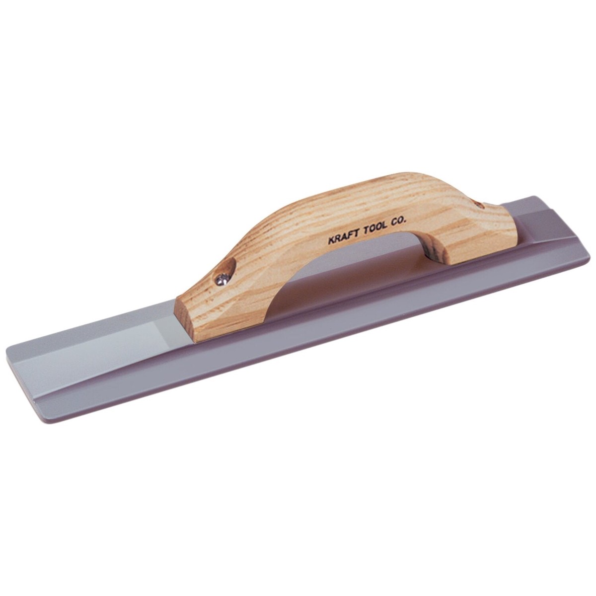 Kraft Tool CF014M 14 x 3-14 Square End Magnesium Hand Float with High Lift Wood Handle