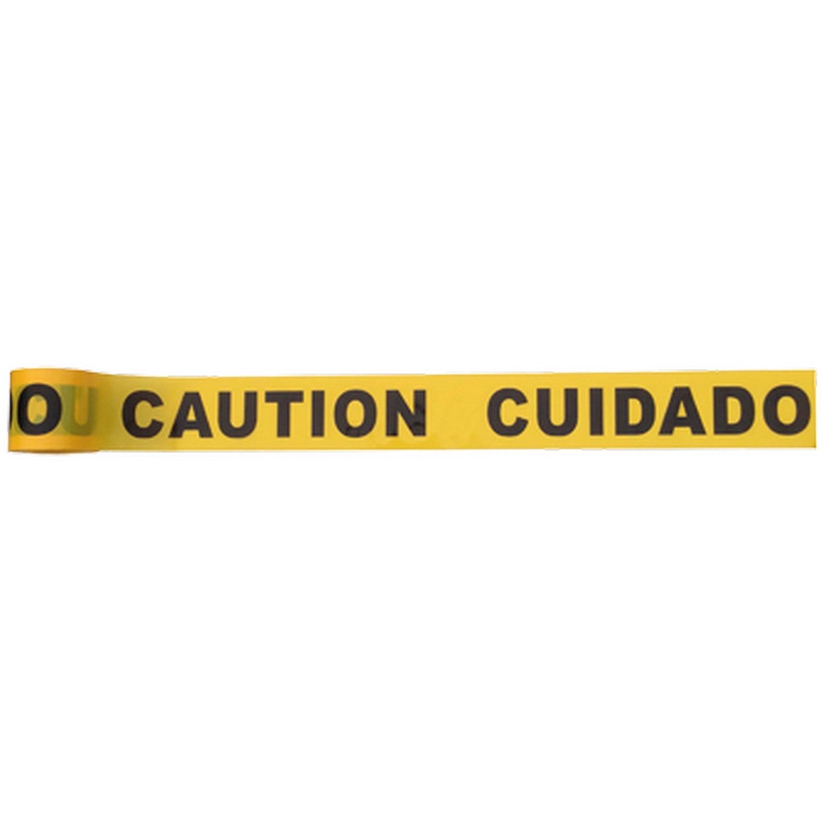 Johnson 3324 Standard Yellow CautionCuidado Tape - 3 x 1000