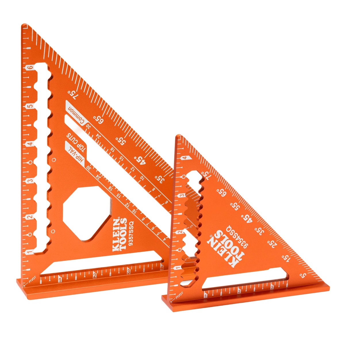 Klein Tools 93547SQVP Trim and Rafter Square Kit 2-Piece