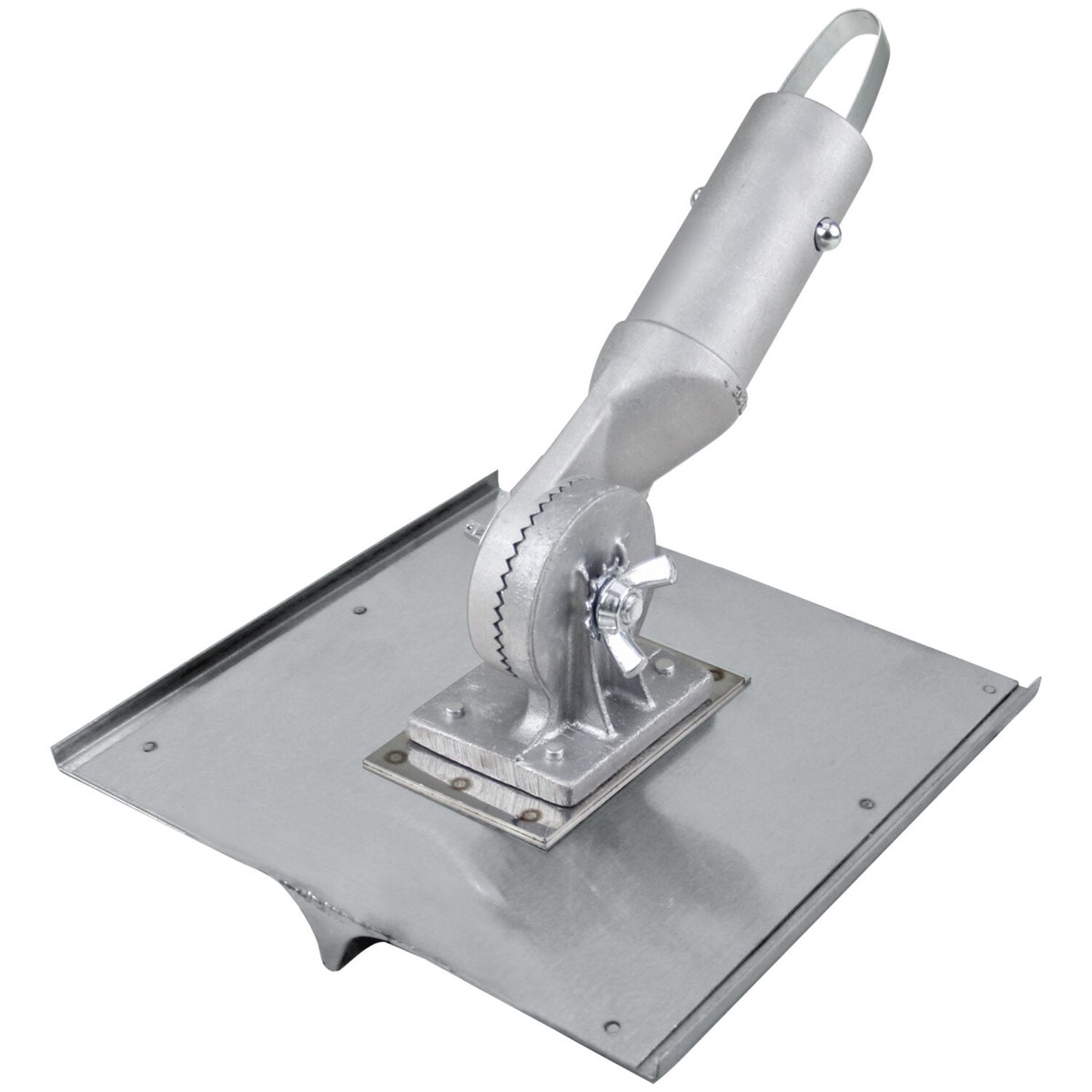 Kraft Tool CC030BT 10 x 10 12R 34D Stainless Steel Walking SeamerGroover with Button Handle Socket