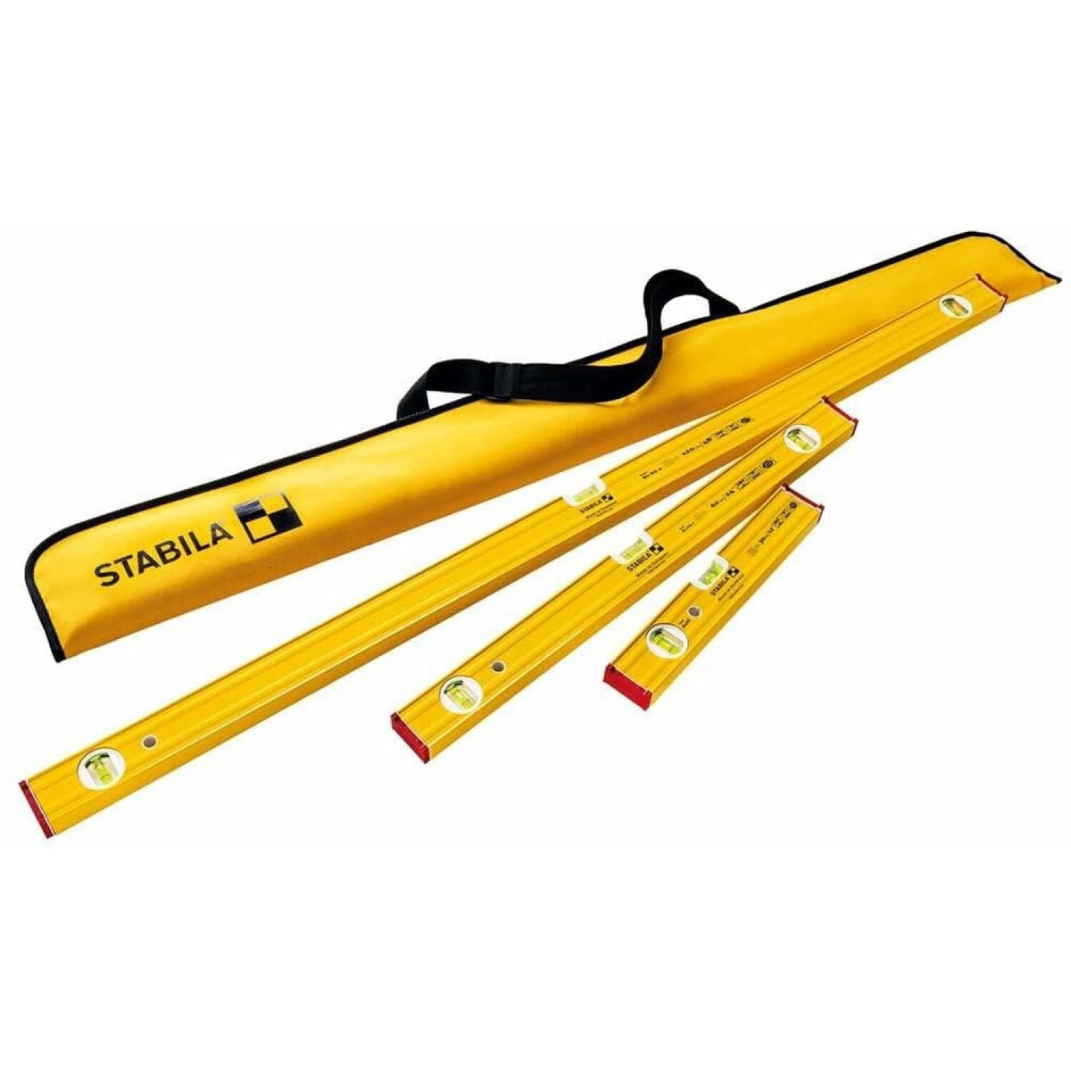 Stabila 29840 PRO SET 12 24 48 80 AS spirit levels