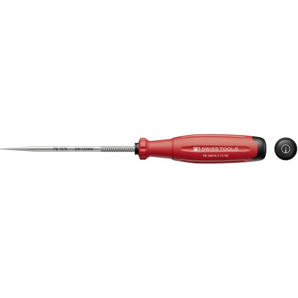 PB Swiss PB 386763-75 RE Tip PickTool SwissGrip Evo handle L-153 mm