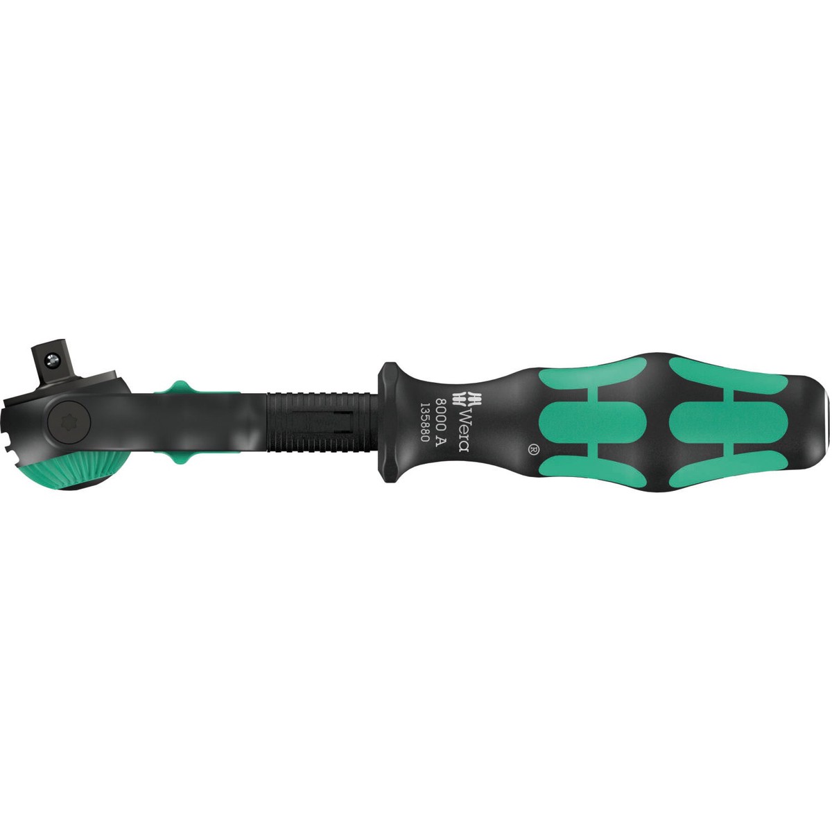 Wera 8000 A Black Edition Zyklop Speed Ratchet with 14 Drive