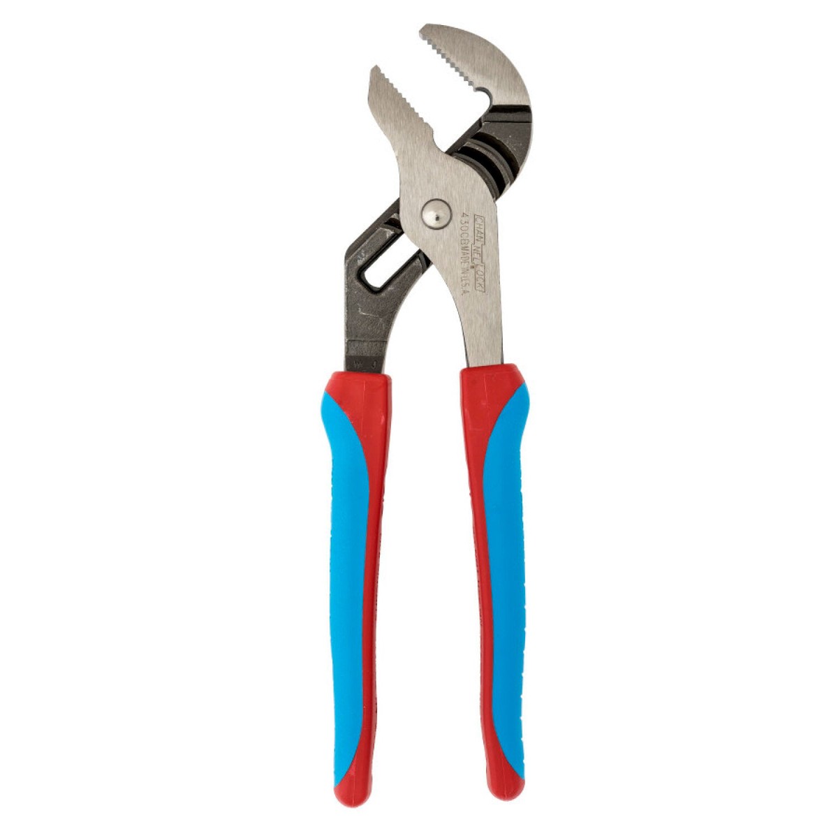 Channellock 430CB 10-inch Code Blue Straight Jaw Tongue Groove Pliers