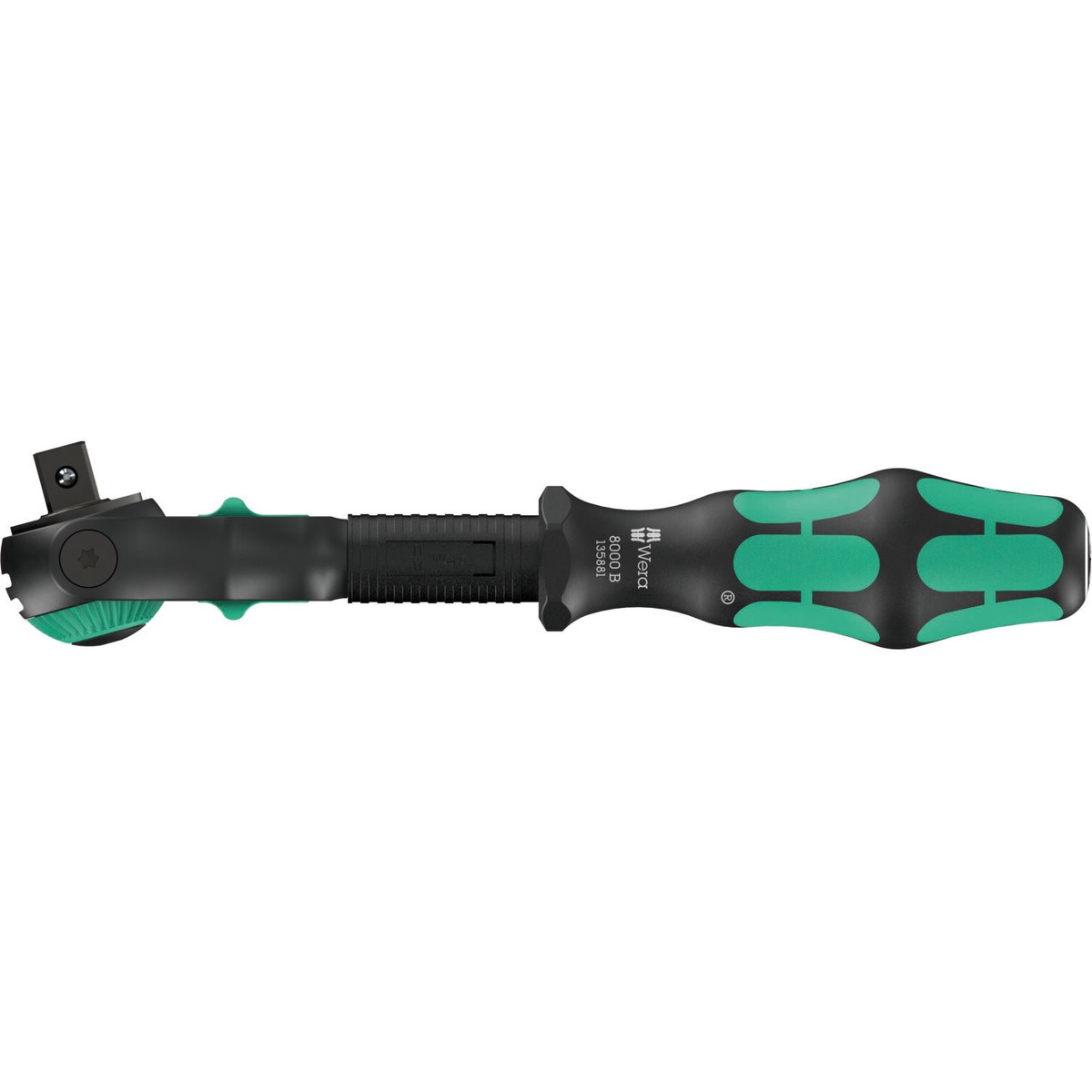 Wera 8000 B Black Edition Zyklop Speed Ratchet with 38 Drive