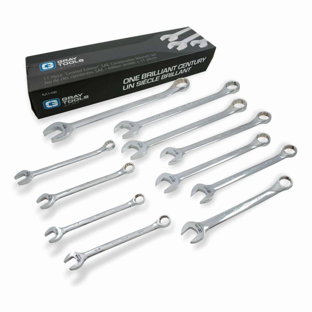 11 Piece Limited Edition Combination Wrench Set