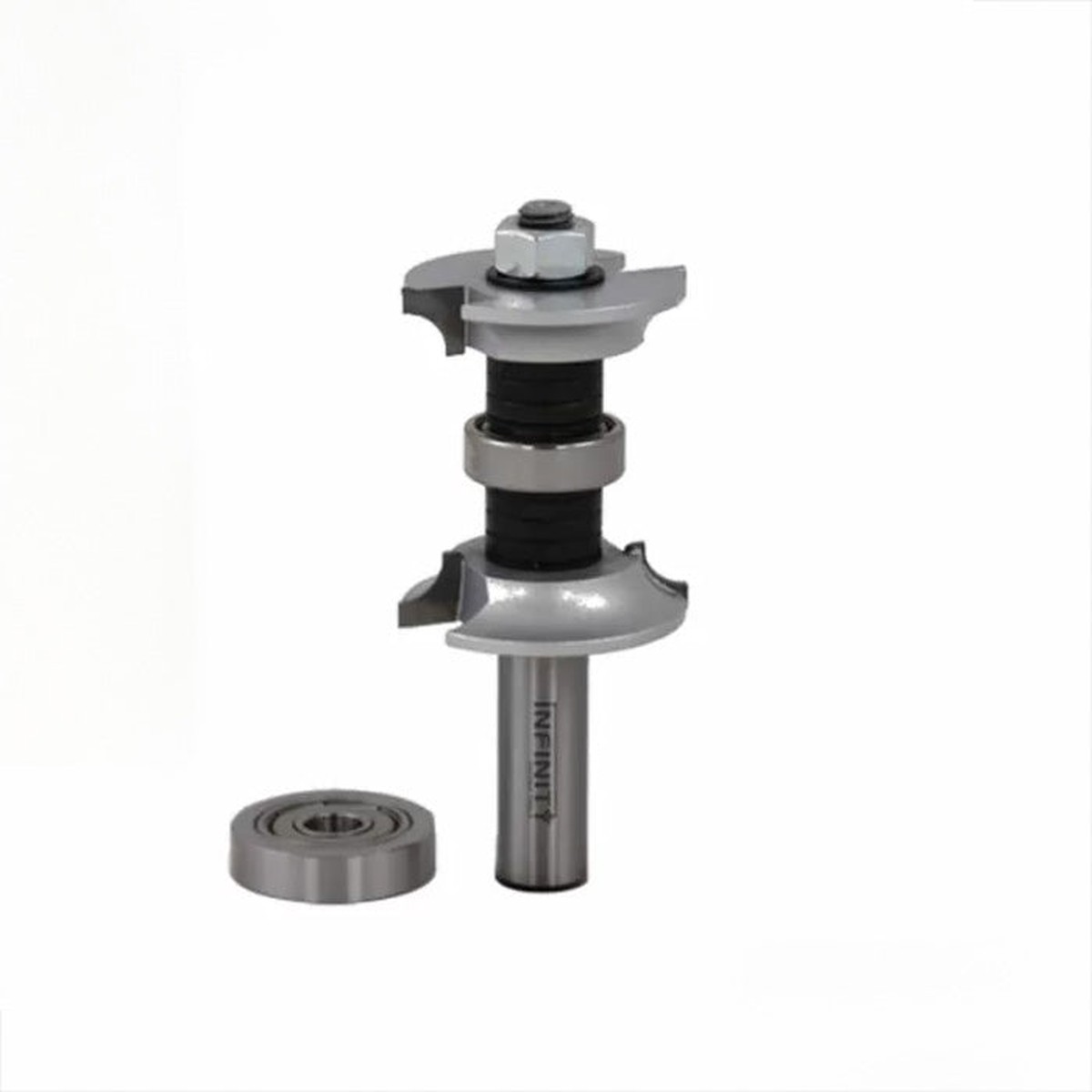 Infinity Tools 12 Shank Adjustable Double Roundover Router Bits