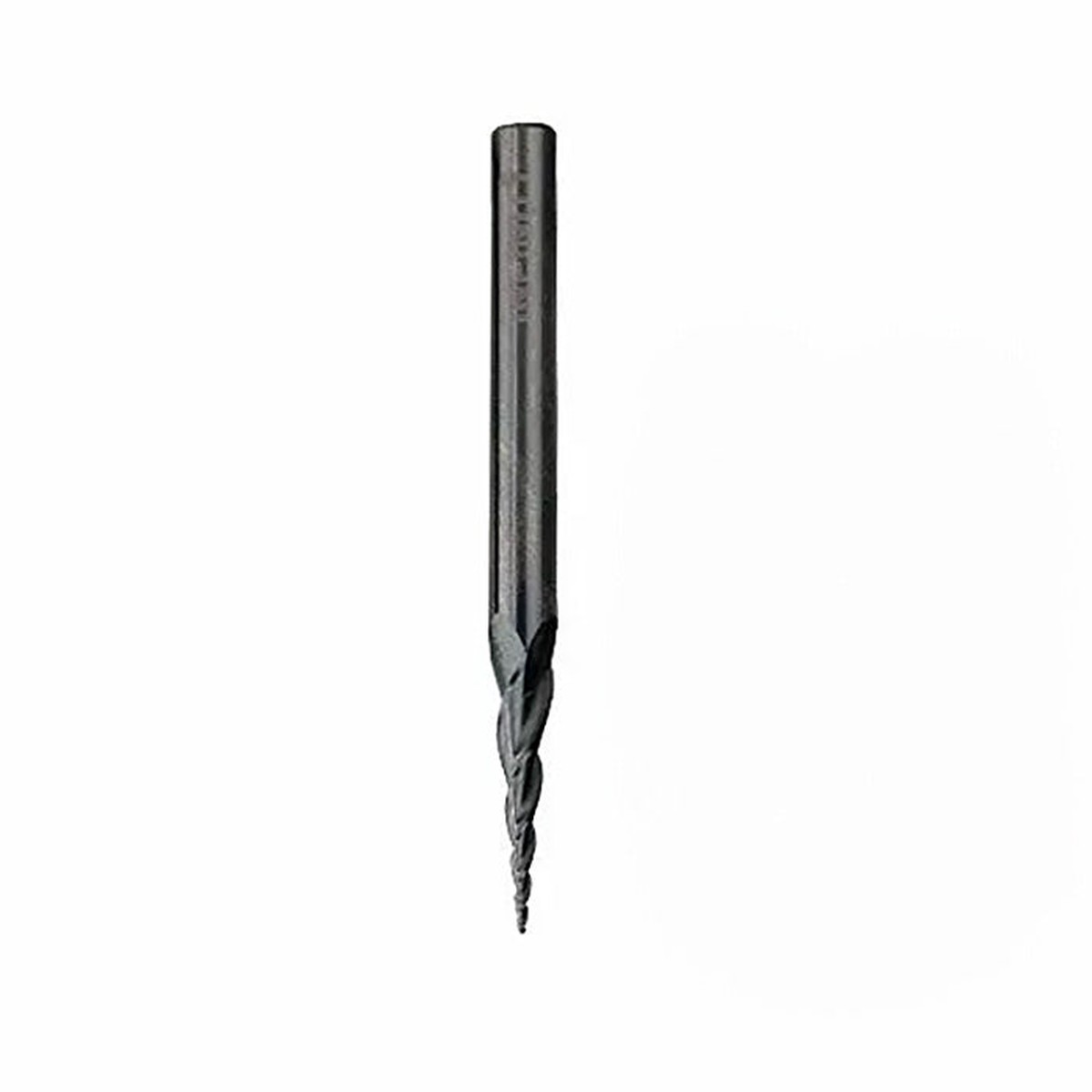 Infinity Tools 14 Shank Tapered Up-Cut Ball-Nose Solid Carbide CNC Router Bit