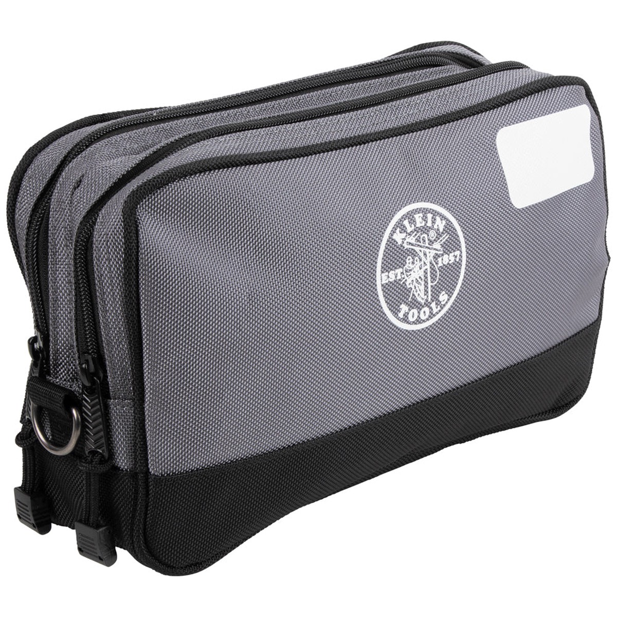 Klein Tools 55583 Double Zipper Bag 12 x 7