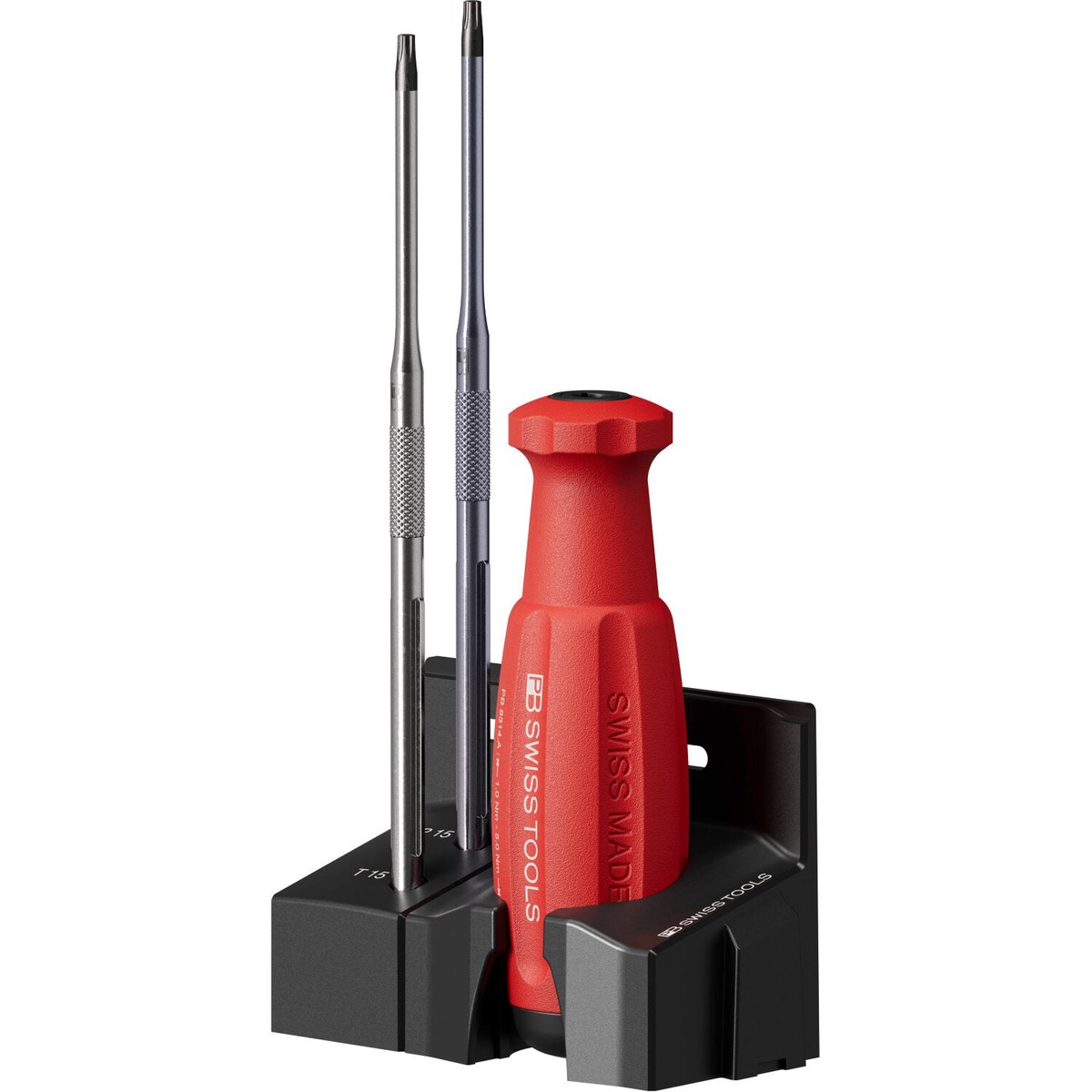 PB Swiss Tools PB 8314A 30 Set MecaTorque Preset Torque Handle Set In Holder