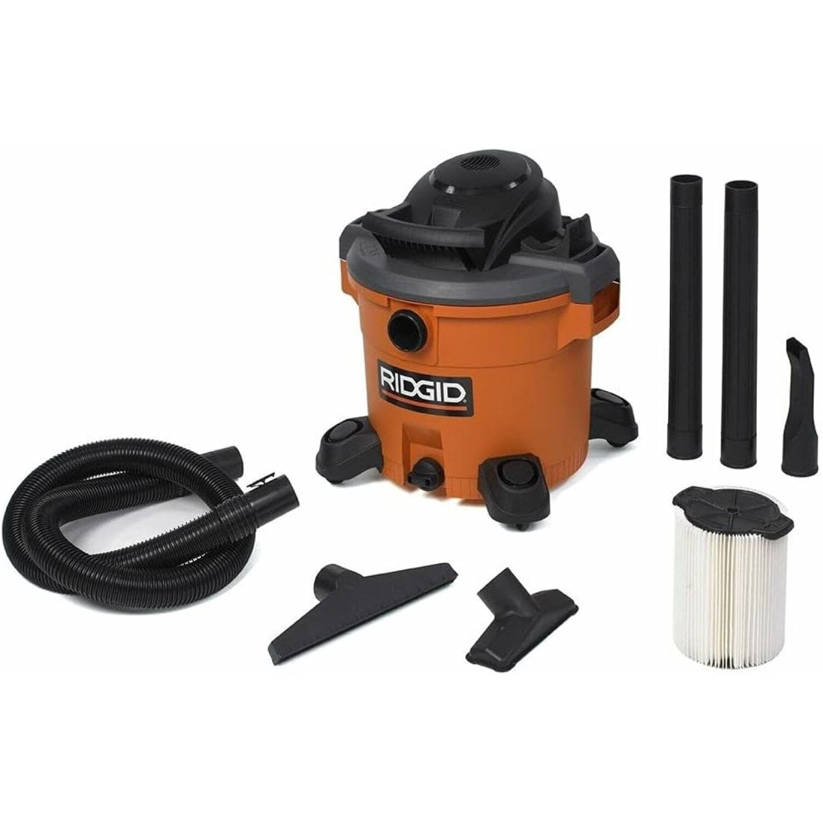 Ridgid 40123 WetDry Vacuum WD1270EX 12 Gallon Portable Vac