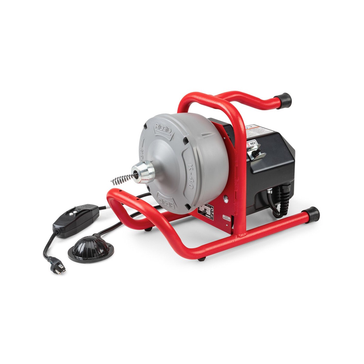 Ridgid 71702 Machine with C-13IC 516 x 35 (8 mm x 107 m) Cable with Inner Drum