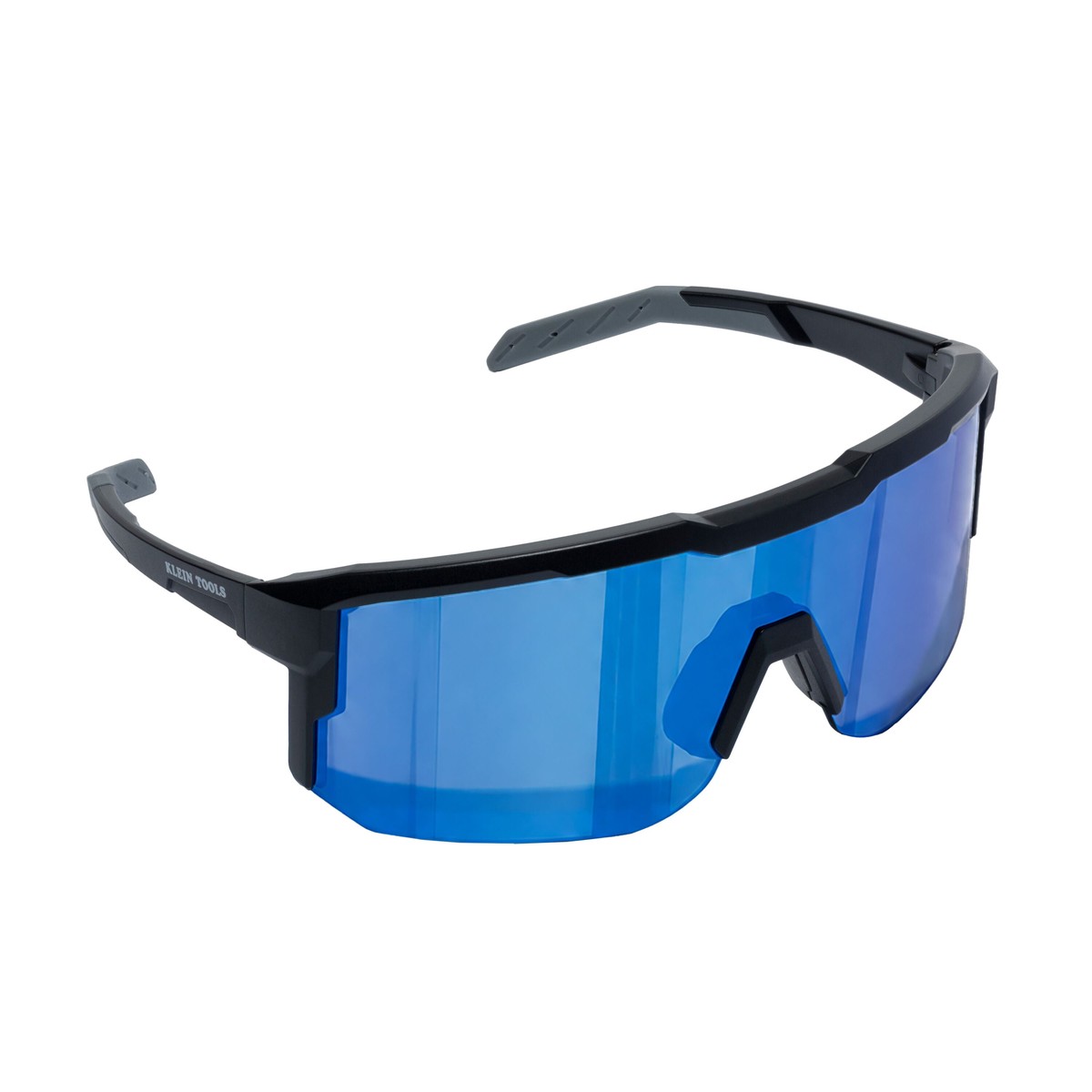 Klein Tools 22102 Mirrored Blade Safety Glasses Blue Lens