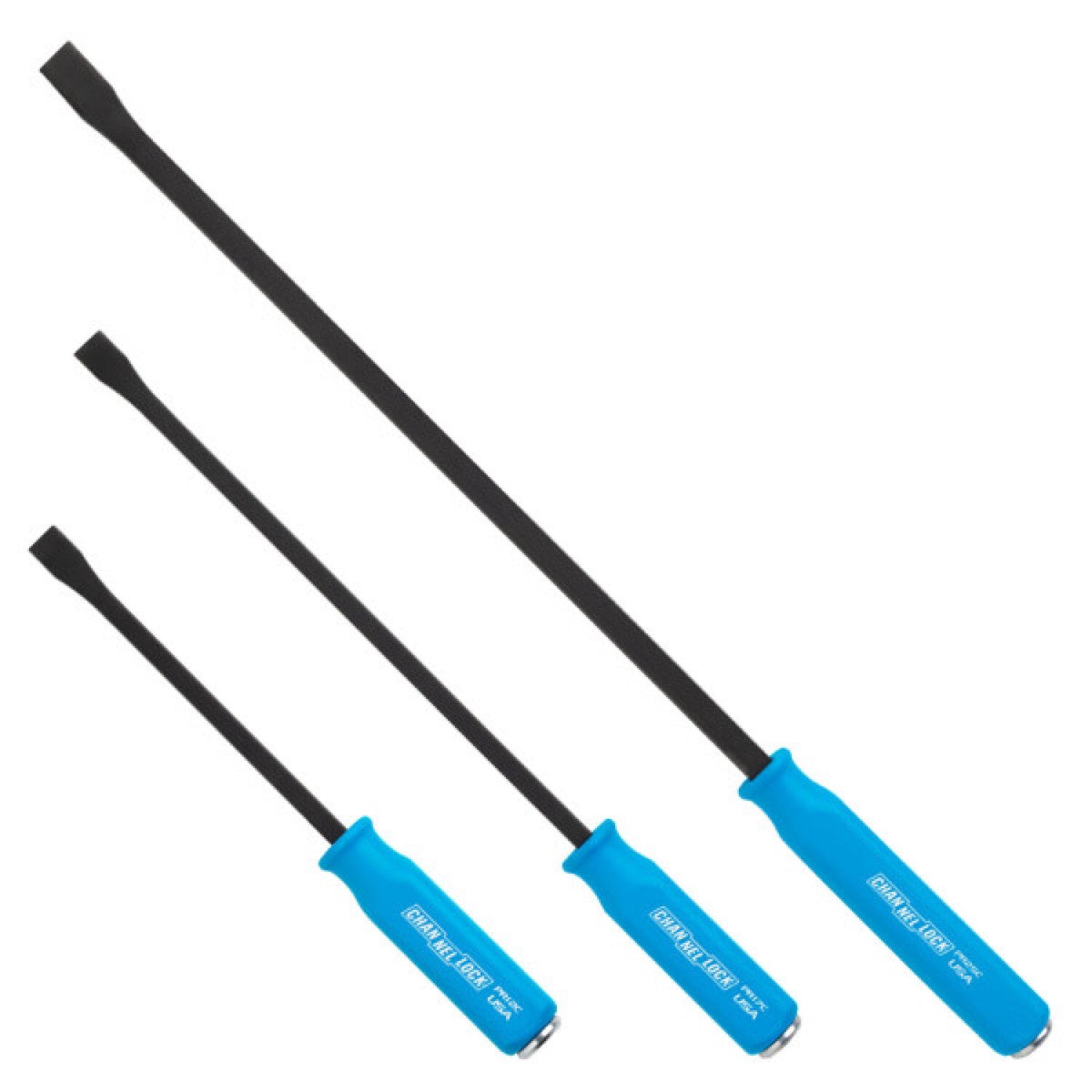 Channellock PRY-3C 3PC Professional Pry Bar Set w 12 17 and 25-Inch