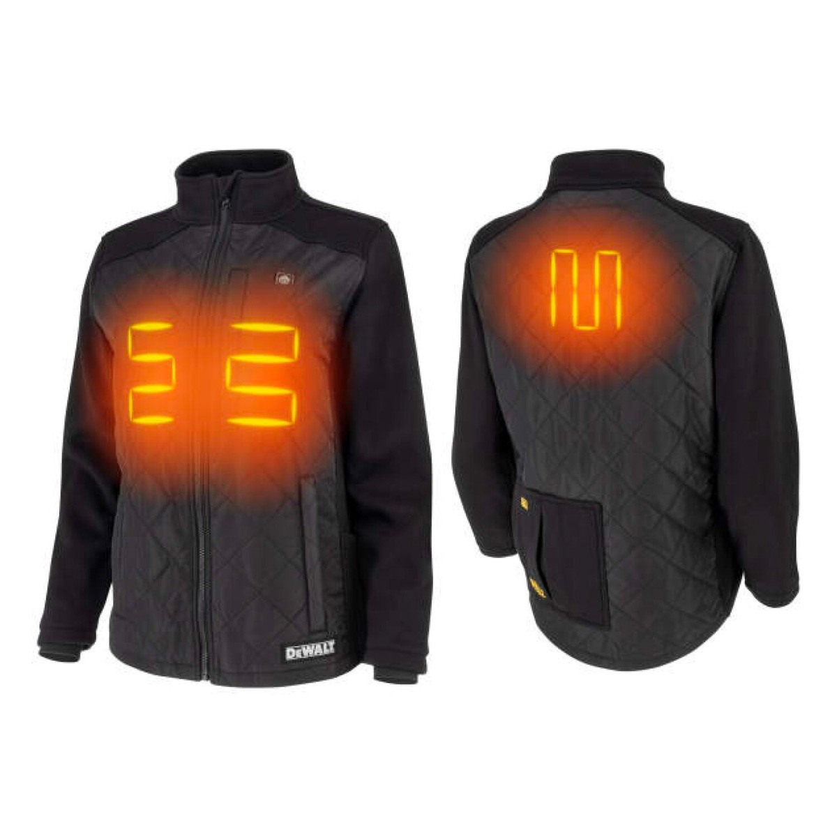 DEWALT DCHJ102B Womens Heated Hybrid Jacket - Black