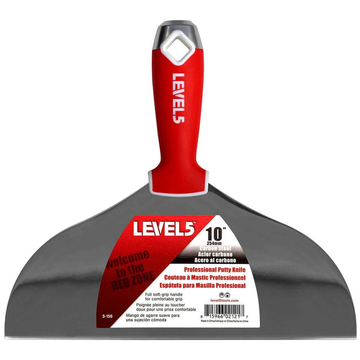 Level5 5-156 10 Carbon Steel Joint Knife w Soft Grip Handle