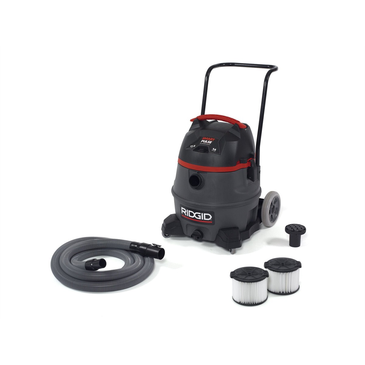 Ridgid 50373 14 Gallon Smart Pulse WetDry Vac (3410RV)