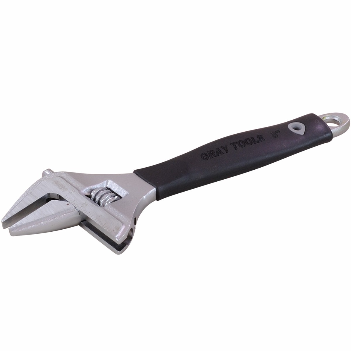 Industrial Adjustable Wrench With Slim Jaw