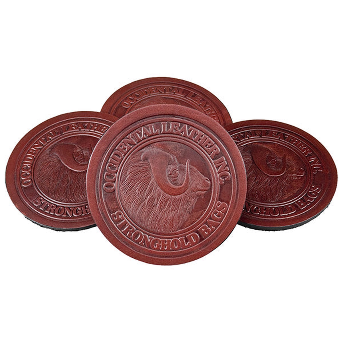 Occidental Leather 6025 Coasters set of 4