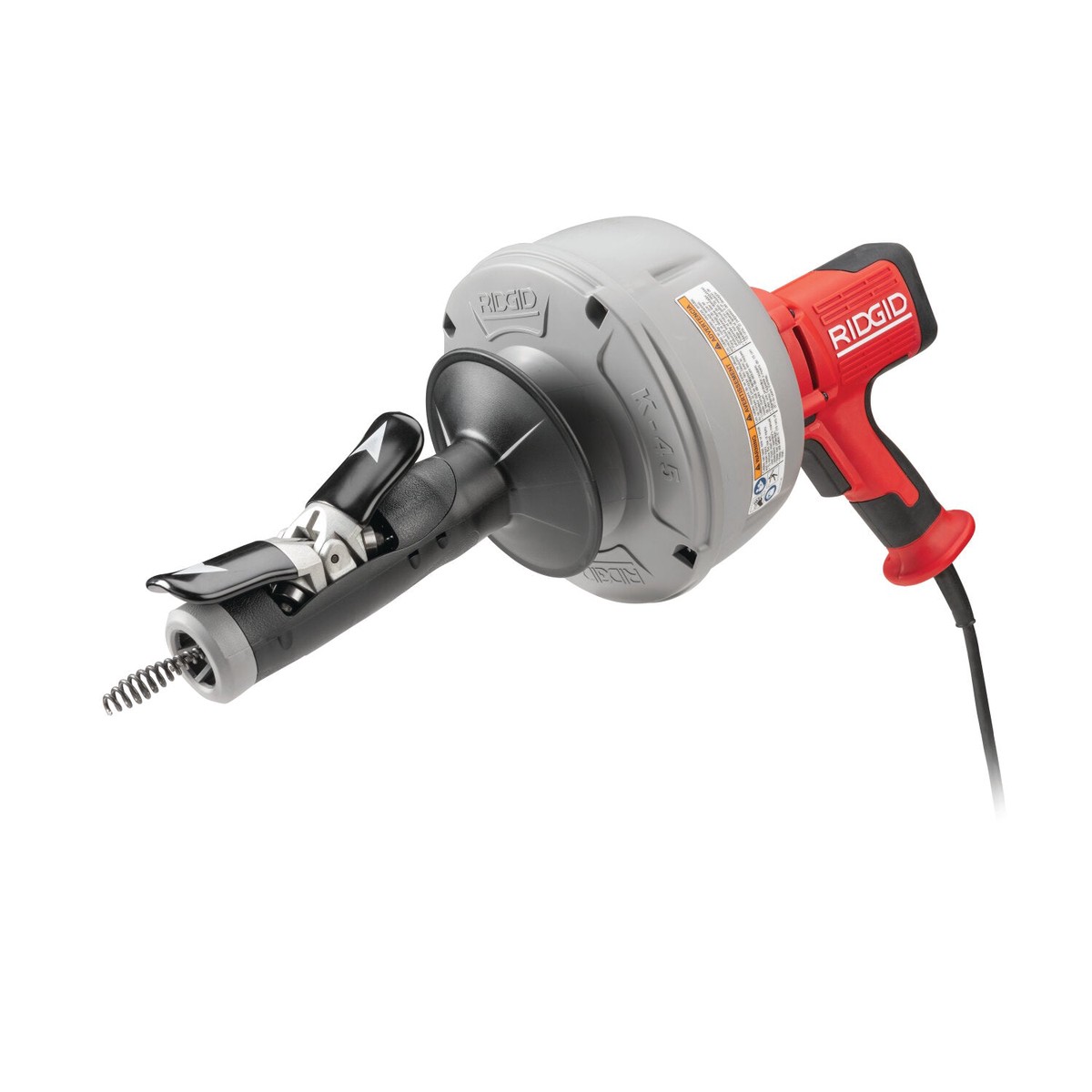 Ridgid 35473 K-45AF Machine with - C-1lC 516 x 25 (8 mm x 76 m) Inner Core Cable with Inner Drum