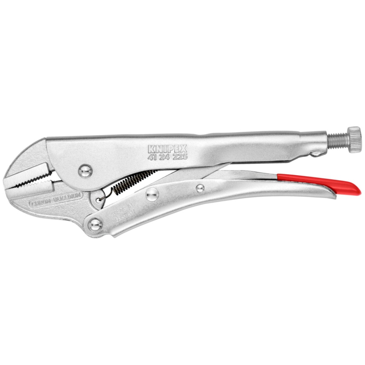Knipex 41 24 225 SBA 9 Grip Pliers-Straight Jaws