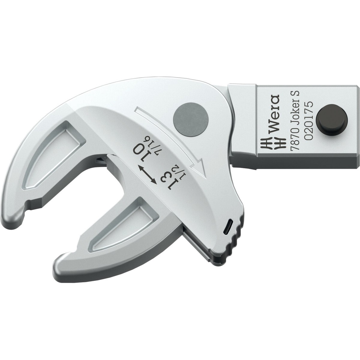 Wera 7870 Joker S Self-Setting Insert Spanner for Wrench Size 10 - 13 mm Mounting 9 x 12 mm