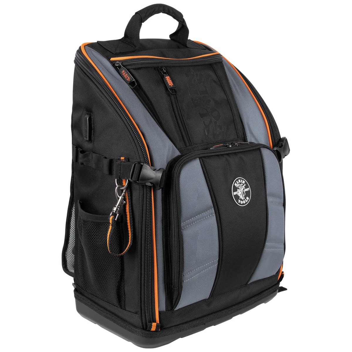 Klein Tools 62482 Tradesman Pro Tool Station Tool Bag Backpack 27 Pockets