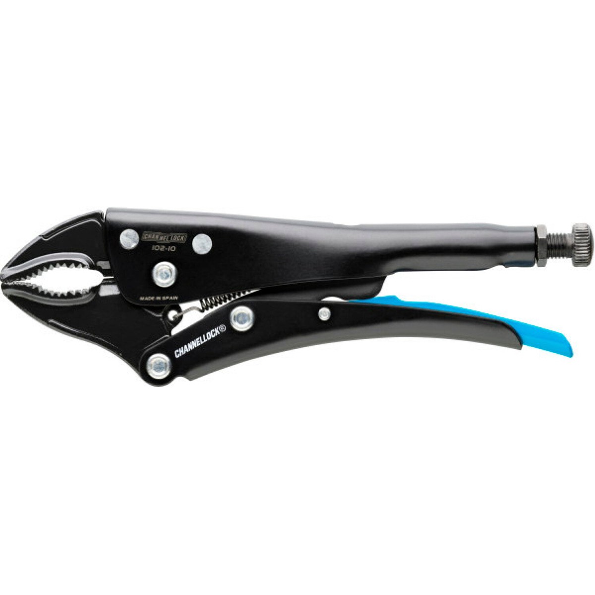 Channellock 102-10 10-inch Curved Jaw Locking Pliers w Cutter