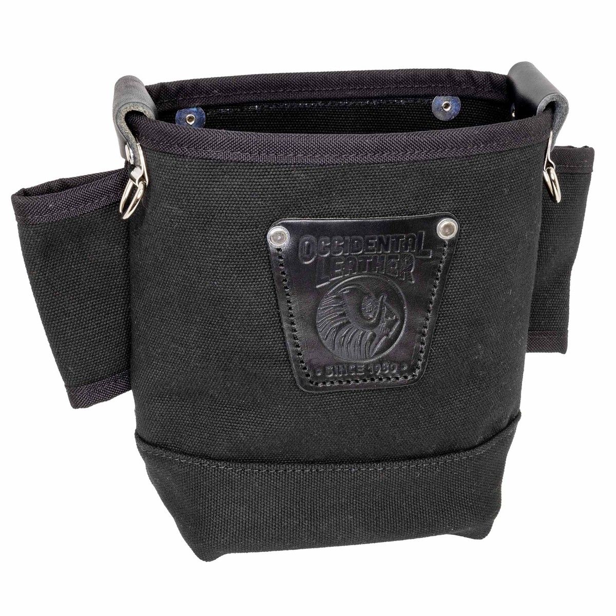 Occidental Leather B3920 Canvas Bolt Bag Black