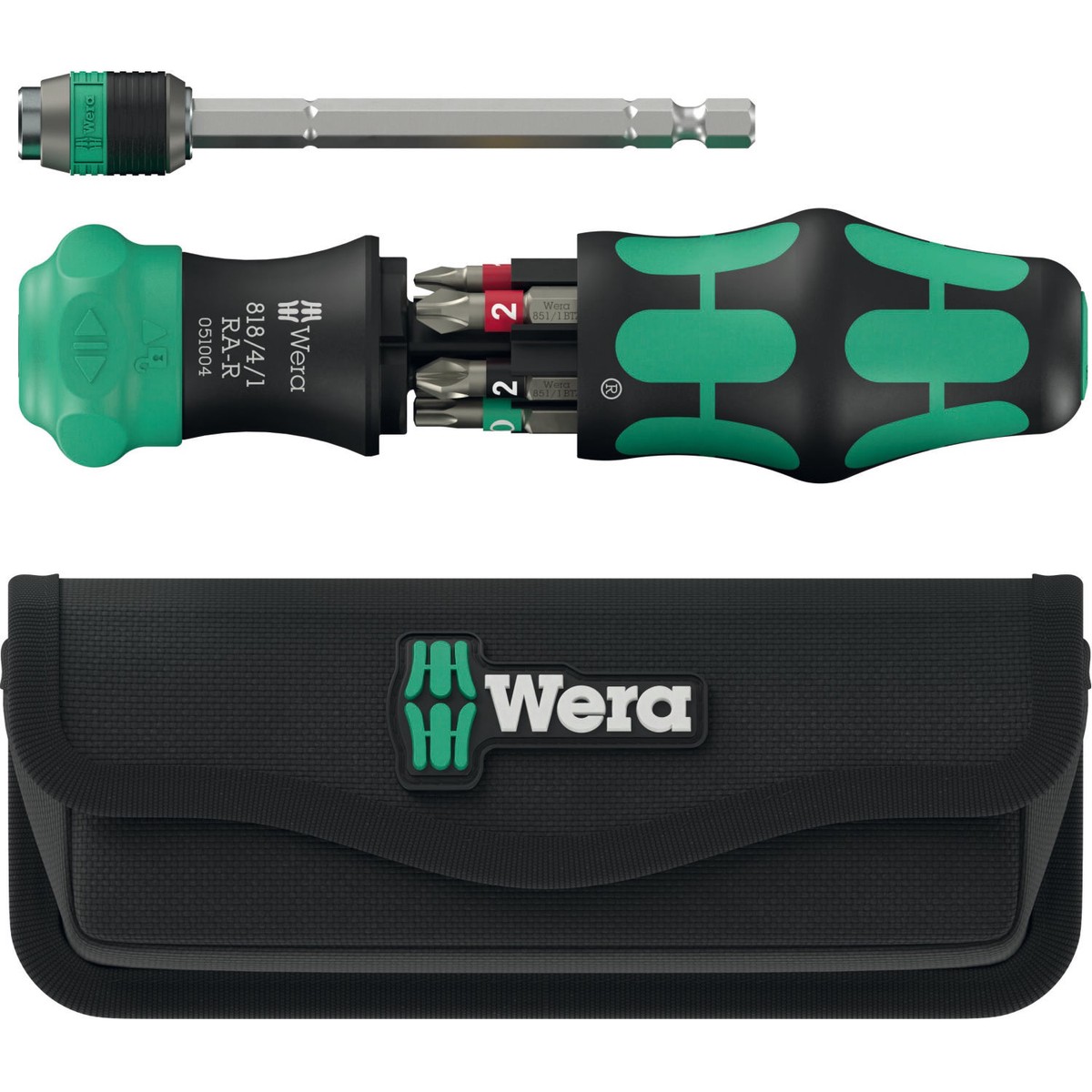 Wera Kraftform Kompakt 20 RA-R with Pouch 6 Pc